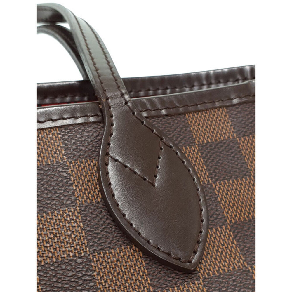 Louis Vuitton Damier Ebene Brown Neverfull Tote Bag - Picture 8 of 8